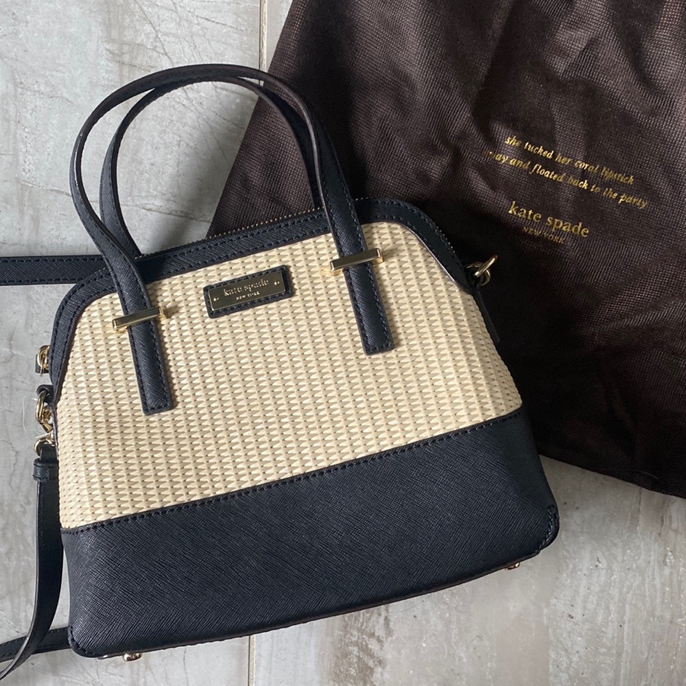 Kate Spade Wicker Crossbody Purse